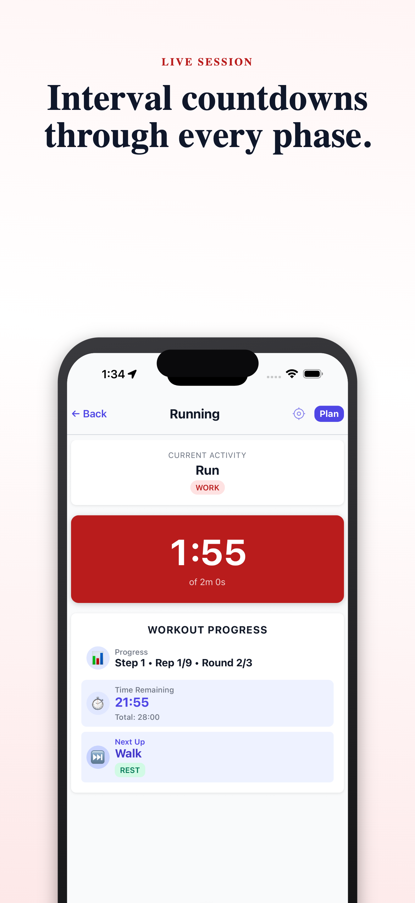Timer Step Simple Timer — Multi-step interval timer, voice, AI, web & iOS